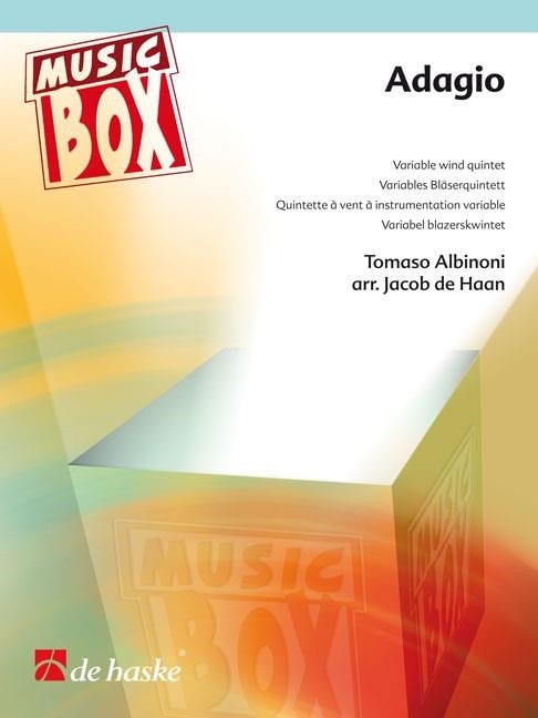 Albinoni: Adagio for Variable Wind Quintet published by de Haske